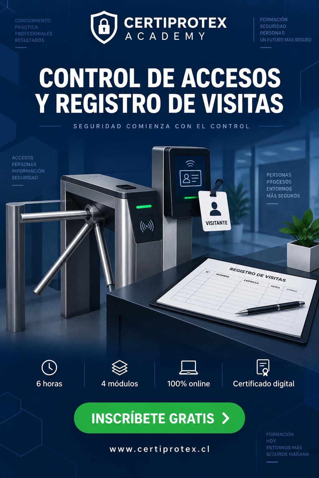 Curso Control de Accesos y Registro de Visitas